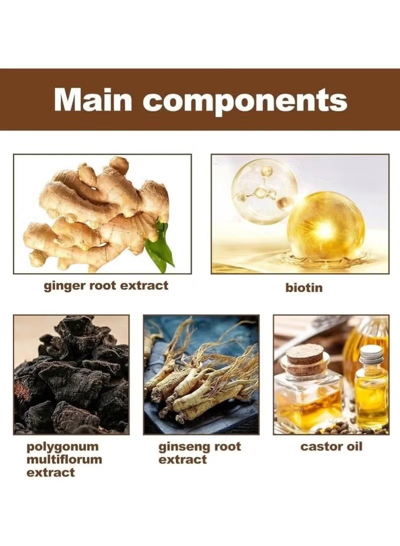 EELHOE Hair Growth Spray, Biotin Thickening Herbal Serum, Anti-hair Loss Hair Care Oil, Fast Hair Growth Biotin Herbal Serum For Thicker Longer And Stronger Hair, (1pc 30ml) - Image 3